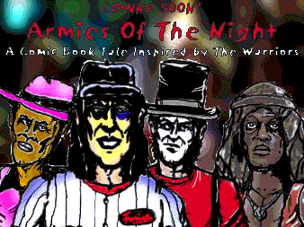 Armies of the Night Comic Book Cover