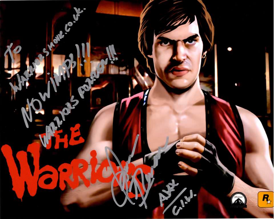The Warriors Movie Site - James Remar Signed Poster